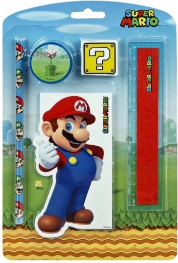 Super Mario írószerkészlet – 5 részes