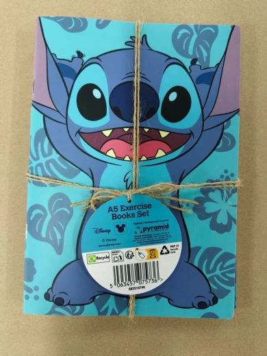 Lilo és Stitch A5 füzetkészlet Stitch (3 db)