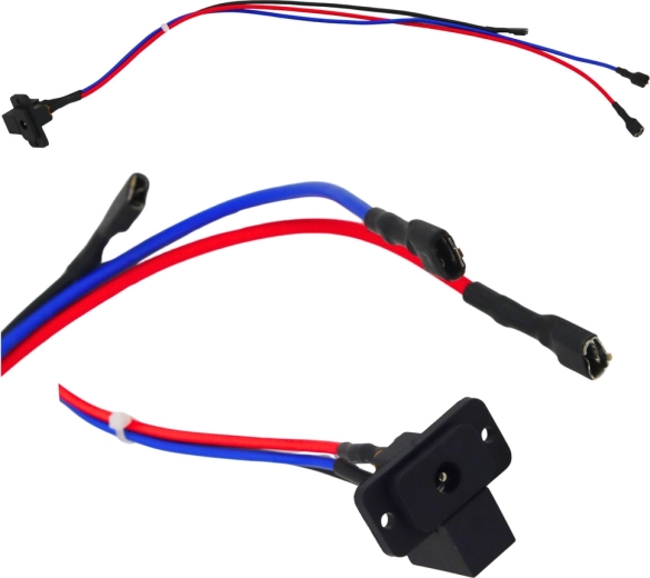 6 V-os akkumulátoros járművek töltőaljzata