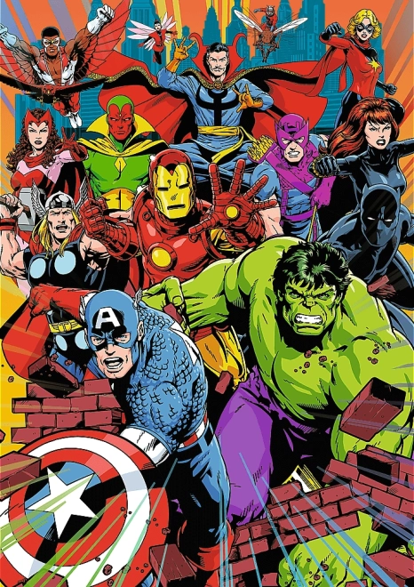 Puzzle Trefl Premium Plus Marvel: Marvel Hősök 1000 darab