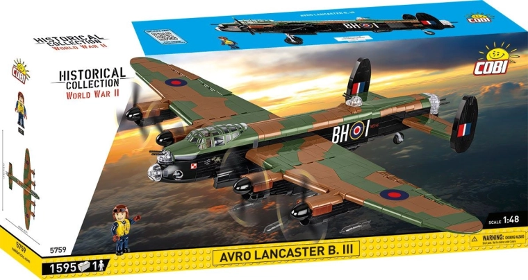 Cobi Avro Lancaster B. III repülőgép építőkészlet 1:48