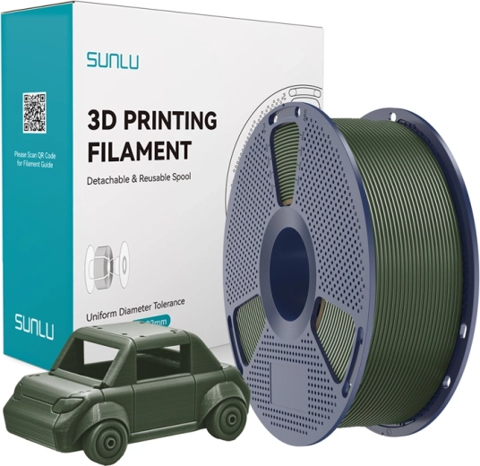 Sunlu PETG filament olívazöld