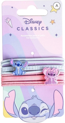 Disney Lilo & Stitch (Stitch) hajgumi szett – 8 db