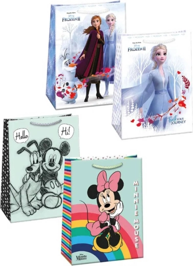 Argus ajándéktáska Frozen 2 / Minnie / Mickey 29 × 38 cm - 1 db