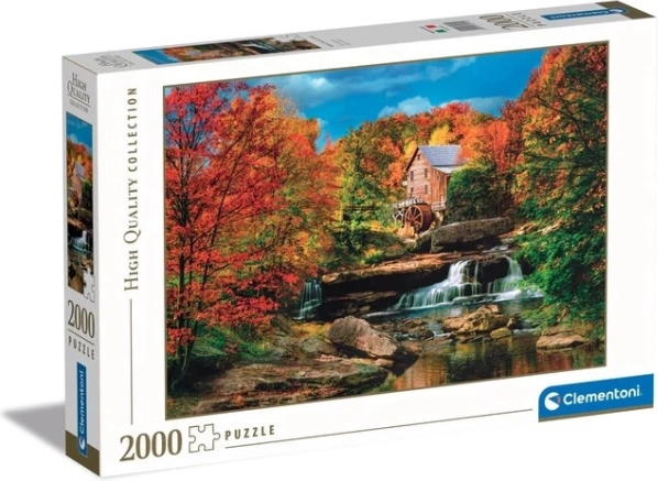 CLEMENTONI puzzle 2000 darabos régi malom