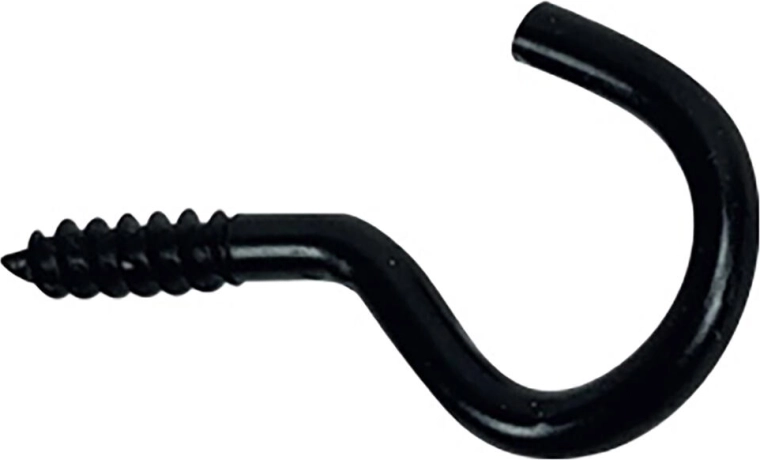 Nyitott szem 17 × 40 mm, fekete, 6 db-os készlet