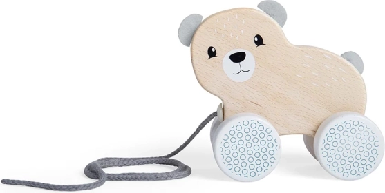 Húzható fa mackó BIGJIGS TOYS