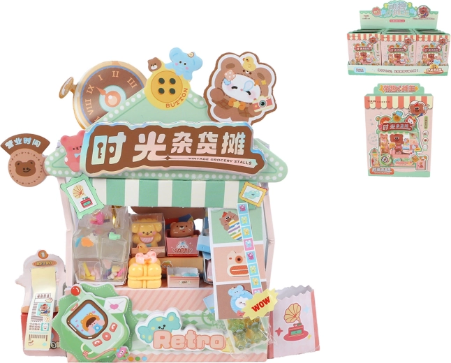 Kawaii retro stand – mini építőkészlet