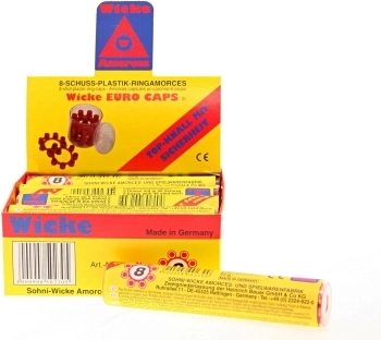 Csappantyús lőszer koszorú, 8 lövés