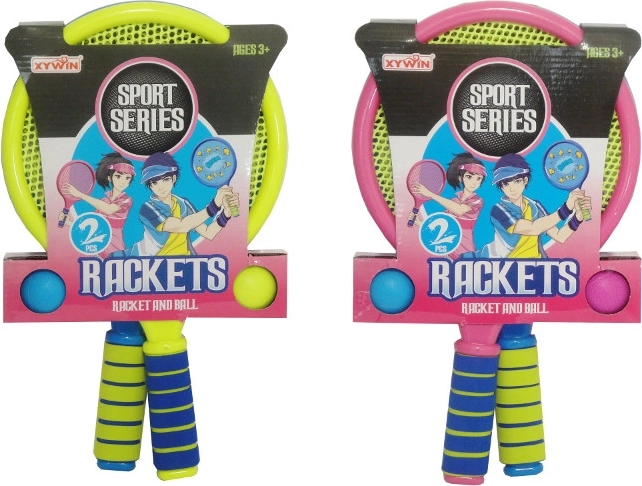 Színes ütők kültéri labdajátékhoz