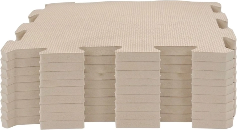NIDO NIDO habszivacs játszószőnyeg puzzle sandstone (9 db)