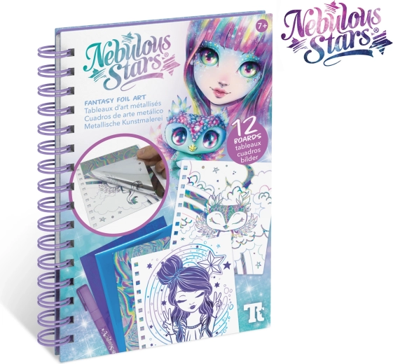 Nebulous Stars fantázia fóliás alkotás – kreatív képek készlete