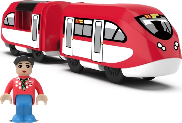 Elektromos városi vonat mozdonyvezetővel 2Kids Toys