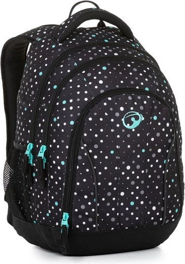 Bagmaster Supernova 23 diákhátizsák fekete-türkiz