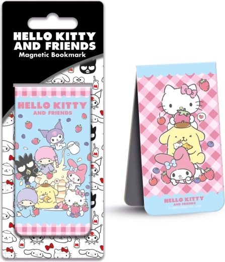 Hello Kitty mágneses könyvjelző kék - 1 db