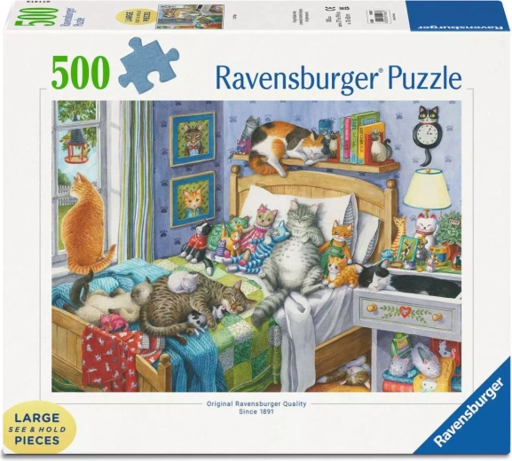 Ravensburger puzzle Rövid szunyókálás XXL 500 darabos