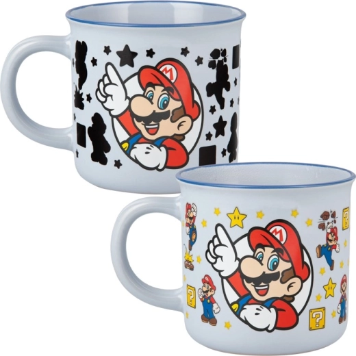 Nintendo Super Mario kerámia hőre változó bögre Mario