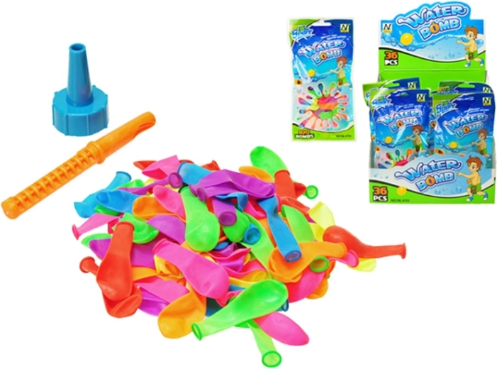 Vízibombák – 100 darabos készlet töltőadapterrel