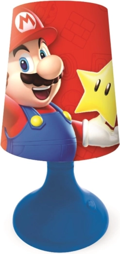 Vezeték nélküli Super Mario éjjeli lámpa LED világítással, 18 cm