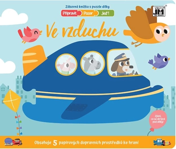 Fel, kész, indulás! a levegőben – könyv kivehető elemekkel