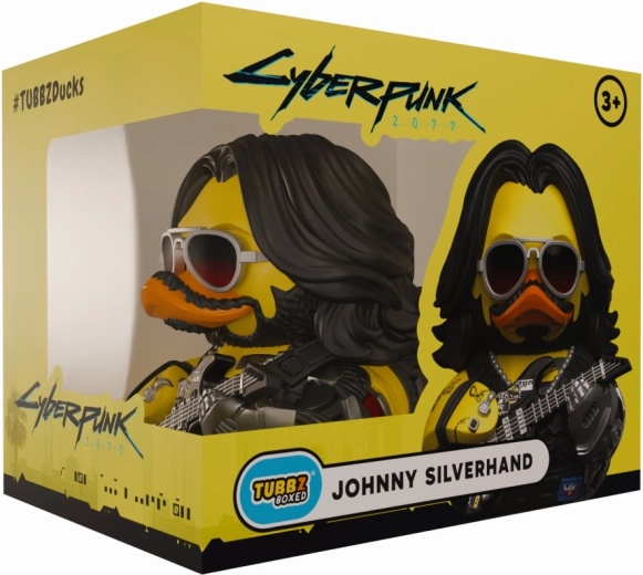 Tubbz kacsácska CYBERPUNK 2077 – Johnny Silverhand gyűjtői figura