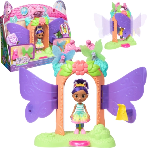 Gabby’s Dollhouse Fairylandia varázslatos tündérátváltozása Gabi babával