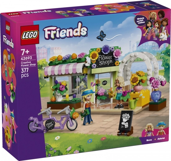 LEGO Friends kreatív virágbolt