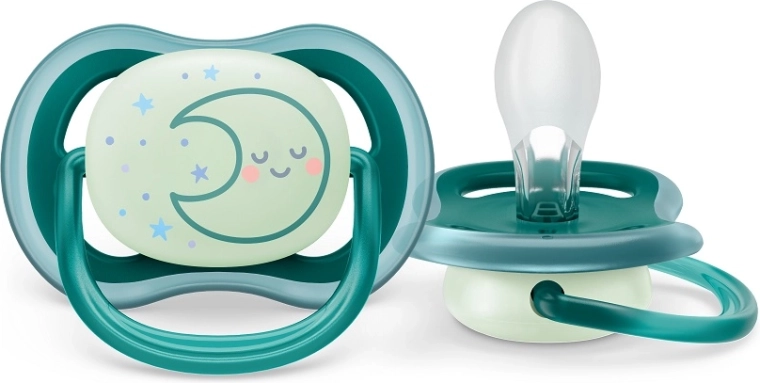 Philips Avent Ultra Air éjszakai cumi 6–18 hó, 1 db