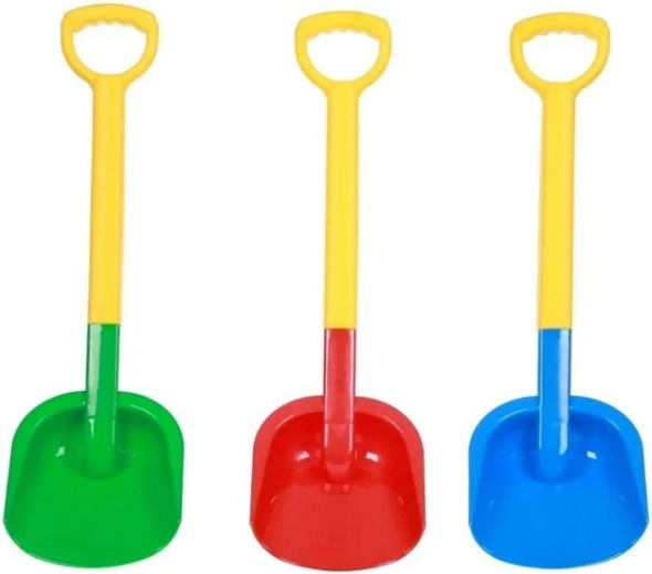 Kétszínű műanyag homoklapát