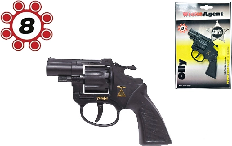 Olly kapszulás pisztoly 13 cm, 8-lövetű kapszulákhoz
