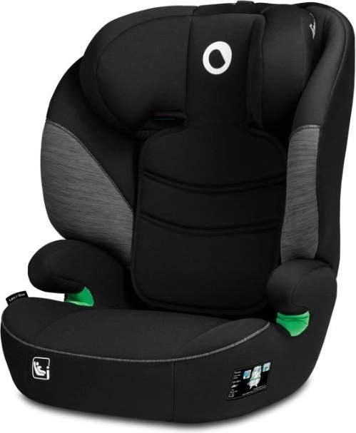 Lars i-Size autósülés 100–150 cm – Fekete szürke