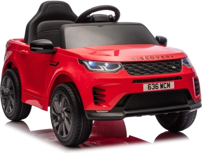 Gyermek elektromos autó LAND ROVER Discovery, piros