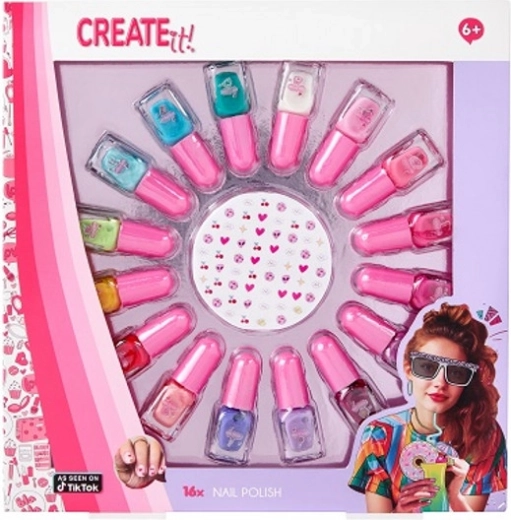 Create It! körömlakk készlet 16 db