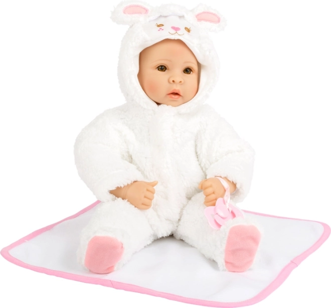 small foot bárány baba puha testtel és kiegészítőkkel