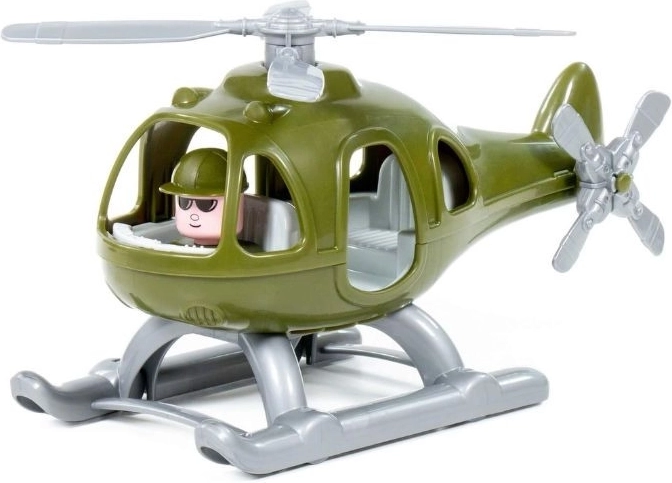 Hrom katonai helikopter – gyerek műanyag játék