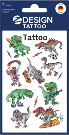 Gyerek tetoválások – Dinoszauruszok