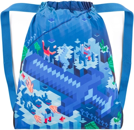 Bagmaster iskolai zsák uzsonnához és tornához alfa 21 b kockás