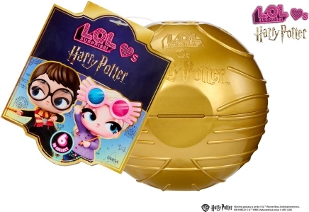 L.O.L. Surprise! Harry Potter ihlette baba aranycikesz csomagolásban - 1 db