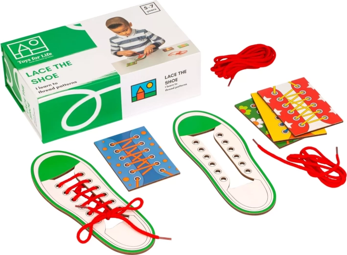 Toys for Life cipőfűzőkötő készlet – fűzős cipők