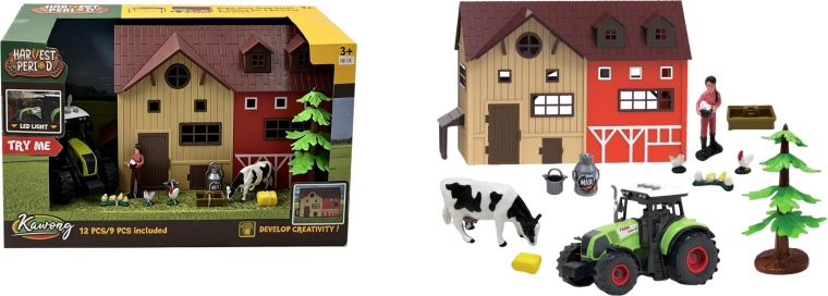 PLEJO nagy farm kiegészítőkkel