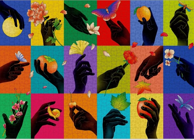 CLOUDBERRIES Hands kirakó 1000 darabos