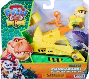 Mancs őrjárat: Dino Rescue – Rubble buldózere figurákkal