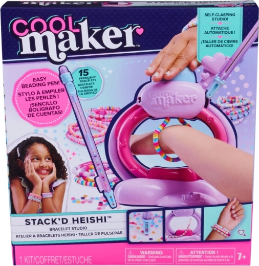 Cool Maker gyöngyfűző – heishi gyöngy karkötőkészítő stúdió