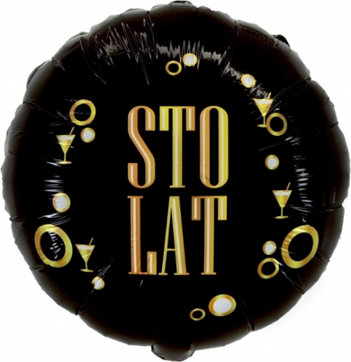Fólia lufi „Sto lat” 18″