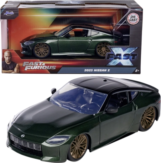 Jada Fast & Furious – Nissan Z (2023) modellautó 1:24, 18 cm