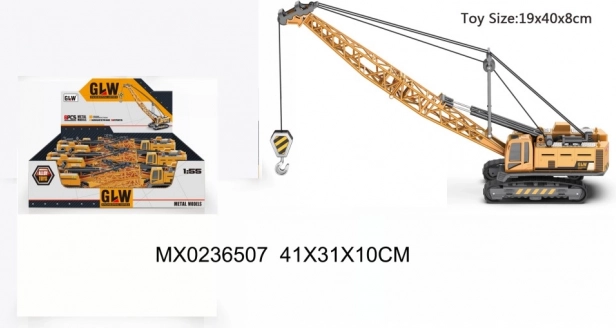 Fém daru modell 1:55