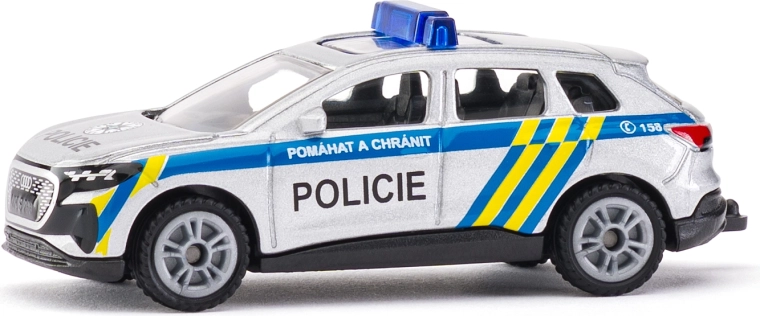 Siku Audi Q4 e-tron rendőrség – cseh változat