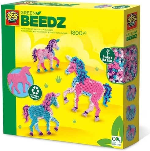 SES Creative Green Beedz vasalható gyöngyök – unikornis