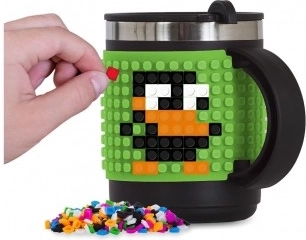 Pixie crew zöld termo bögre