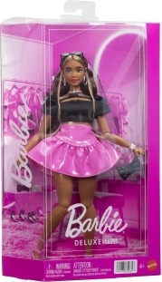 Barbie Deluxe Style modell fekete toppal és rózsaszín szoknyával